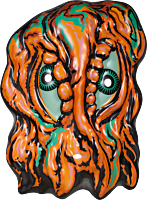 Godzilla - Hedorah (Orange) Toho Retro Vacuform Mask