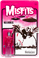 Misfits - The Fiend Walk Among Us Translucent Pink ReAction 3.75” Action Figure