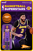 NBA Basketball - Anthony Davis LA Lakers Purple Statement Supersports ReAction 3.75” Action Figure
