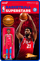 NBA Basketball - Joel Embiid Philadelphia 76ers Red Statement Supersports ReAction 3.75” Action Figure