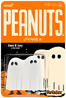 Peanuts - Linus & Lucy in Ghost Costume ReAction 3.75” Action Figure