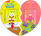 SpongeBob SquarePants - Spongebob & Patrick Best Friends Glitter ReAction 3.75” Action Figure 2-Pack (2022 SDCC Exclusive)