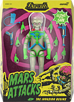 Mars Attacks - The Invasion Begins Martian (Glow-in-the-Dark) Ultimates! 7" Scale Action Figure (Wave 2)