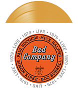 Bad Company - Live 1979 2xLP Vinyl Record (2022 Record Store Day Exclusive Orange Coloured Vinyl)