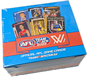 AFLW Football - 2025 TeamCoach AFL Women's Footy Trading Cards Box (Display of 24)
