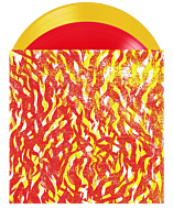 The Bug - Fire 2xLP Vinyl Record (Indie Exclusive Yellow & Red Coloured Vinyl)