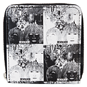The Beatles - Revolver Album Cover 4" Faux Leather Zip-Around Wallet