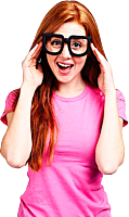 Bob’s Burgers - Tina Belcher Sun-Staches Sunglasses (One Size)
