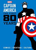 Captain America - The First 80 Years Hardcover Book