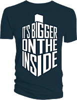Doctor Who - It's Bigger on the Inside Male T-Shirt