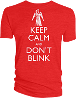 Doctor Who - Keep Calm and Don't Blink Male T-Shirt