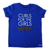 Toddland - Toddlerland Curls For The Girls Kids T-Shirt