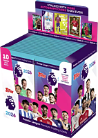 Premier League - 2026 Topps Premium Soccer Trading Cards Debut Edition Pack (Display of 28)