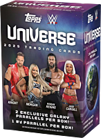 WWE - 2025 Topps WWE Universe Wrestling Trading Cards Hobby Value Box (6 Packs)