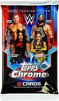 WWE - 2026 Topps Chrome Wrestling Trading Cards Hobby Pack (8 Cards)