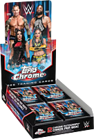WWE - 2026 Topps Chrome Wrestling Trading Cards Hobby Box (Display of 12)