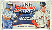 MLB Baseball - 2025 Topps Bowman's Best Baseball Trading Cards Pack (5 Cards)