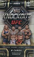 UFC - 2026 Topps Knockout UFC Trading Cards Hobby Pack (8 Cards)