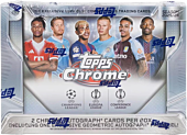 Soccer - 2025/26 Topps Chrome UEFA Club Competitions Soccer Trading Cards Hobby Delight Box (1 Pack)