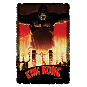 King Kong - Kong at the Gates Woven Tapestry Blanket / Picinic Rug