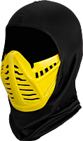 Mortal Kombat II - Scorpion Adult Injection Mask (One Size Fits Most)