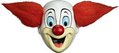 Bozo the Clown - Bozo the Clown Retro Adult Mask (One Size Fits Most)