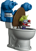 Killer Klowns From Outer Space - Baby with Toilet Tank 5" Action Figure