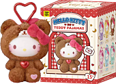 Hello Kitty & Friends - Hello Kitty Teddy Pajamas Blind Box Plush Keychain (Single Unit)