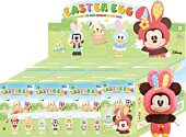 Disney - Easter Egg Series Blind Box Vinyl Plush Charm Keychain (Display of 8)