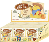 Winnie the Pooh - 100th Honey Quest Series Blind Box Flocked Vinyl Figure (Display of 6)