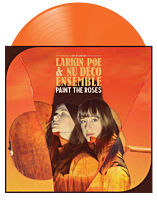 Larkin Poe & Nu Deco Ensemble - Paint the Roses LP Vinyl Record (Orange Coloured Vinyl)