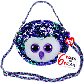 Beanie Boos - Moonlight the Owl Flippable Handbag