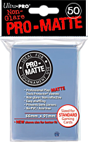 Ultra Pro - Clear Non-Glare Pro-Matte Standard Deck Protector Sleeves (50 Count)