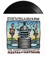Mental As Anything - Surf & Mull & Sex & Fun: The Classic Recordings Of Mental As Anything 2xLP Vinyl Record (2025 Reissue)