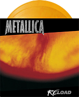 Metallica - Reload 2xLP Vinyl Record (2026 Remaster Flaming Fuel Translucent Yellow Coloured Vinyl)