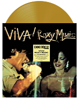 Roxy Music - Viva! Roxy Music LP Vinyl Record (Gold Coloured Vinyl) (2026 Record Store Day Exclusive)