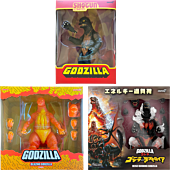 Godzilla vs Destroyah (1995) - Godzilla Ultimates! 8" Action Figure Bundle (Set of 3)