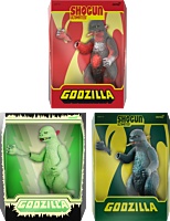 Godzilla - Shogun Godzilla Variants Ultimates! Action Figure Bundle (Set of 3)