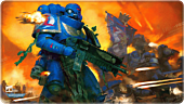 Warhammer 40,000 - Space Marines Adeptus Astartes Gaming Desk Playmat
