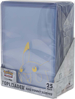 Pokemon - Pikachu 35pt Card Toploader and Penny Sleeves Combo Pack (25 Count)