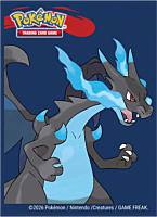 Pokemon - Mega Charizard X Standard Deck Protector Sleeves (65 Count)