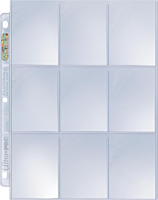 Ultra Pro - 9 Pocket Pages Card Album Sleeves (Single Unit)