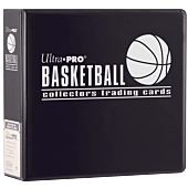 Ultra Pro - Black Basketball 3 Ring Binder Card Album