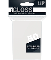 Ultra Pro - Clear PRO-Gloss Standard Deck Protector Sleeves (50 Count)