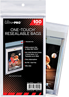 Ultra Pro - One-Touch Card Holder Resealable Polypropylene Bags (100 Count)