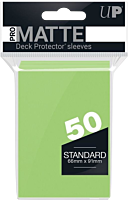Ultra Pro - Lime Green PRO-Matte Standard Deck Protector Sleeves (50 Count)