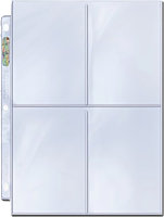 Ultra Pro - 4 Pocket Page (3.5 x 5.25) (Single Unit)