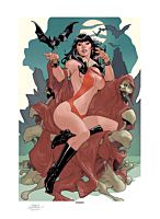 Vampirella: A Scarlet Thirst Premium Art Print by Terry & Rachel Dodson