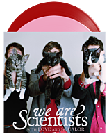 We Are Scientists - With Love And Squalor LP Vinyl Record (Pink & Red Coloured Vinyl)
