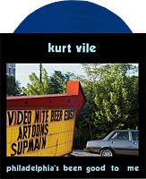 Kurt Vile - Philadelphia's Been Good To Me 2xLP Vinyl Record (Indie Exclusive Translucent Blue Coloured)